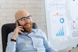 Discussing financial strategy for business continuity